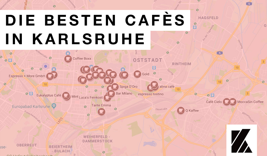 Die besten Cafés der Stadt Karlsruhe